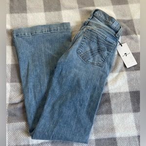 7 for all mankind dojo Tailorless Polar Sky NWT